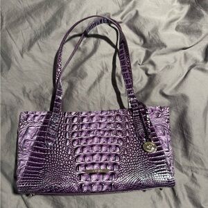 Brahmin Purple Tonya Shoulder Bag